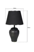 Fleuve Handmade Ceramic Lampshade Black Buy Fleuve Handmade Ceramic Lampshade Black