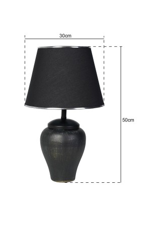 Fleuve Handmade Ceramic Lampshade Black