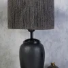 Reduit Hardmade Ceramic Lampshade Black Grey
