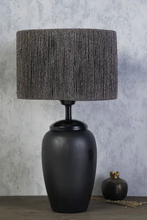 Reduit Hardmade Ceramic Lampshade Black Grey