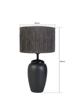 Reduit Hardmade Ceramic Lampshade Black Grey Reduit Hardmade Ceramic Lampshade Black Grey