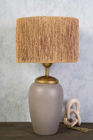 Reduit Handmade Ceramic Lampshade Beige
