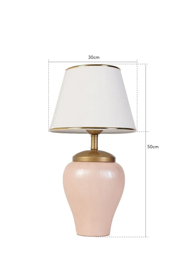 Terrestre Ceramic Lampshade Powder White Buy Terrestre Ceramic Lampshade Powder White