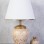 Gloire Handmade Ceramic Lampshade Powder White