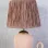 Moletage Handmade Ceramic Lampshade Powder Brown