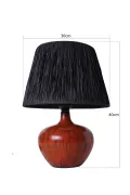 Cloche Seramik Abajur Gözat