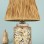 Marbrure Handmade Ceramic Lampshade Cream
