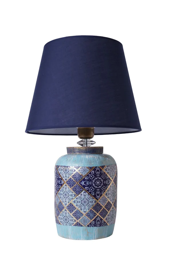 Gamme Handmade Ceramic Lampshade Navy Blue-Aqua Green Buy Gamme Handmade Ceramic Lampshade Navy Blue-Aqua Green