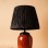 Date Handmade Ceramic Lampshade Black