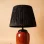 Date Handmade Ceramic Lampshade Black
