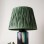 Crocus Handmade Ceramic Lampshade Green