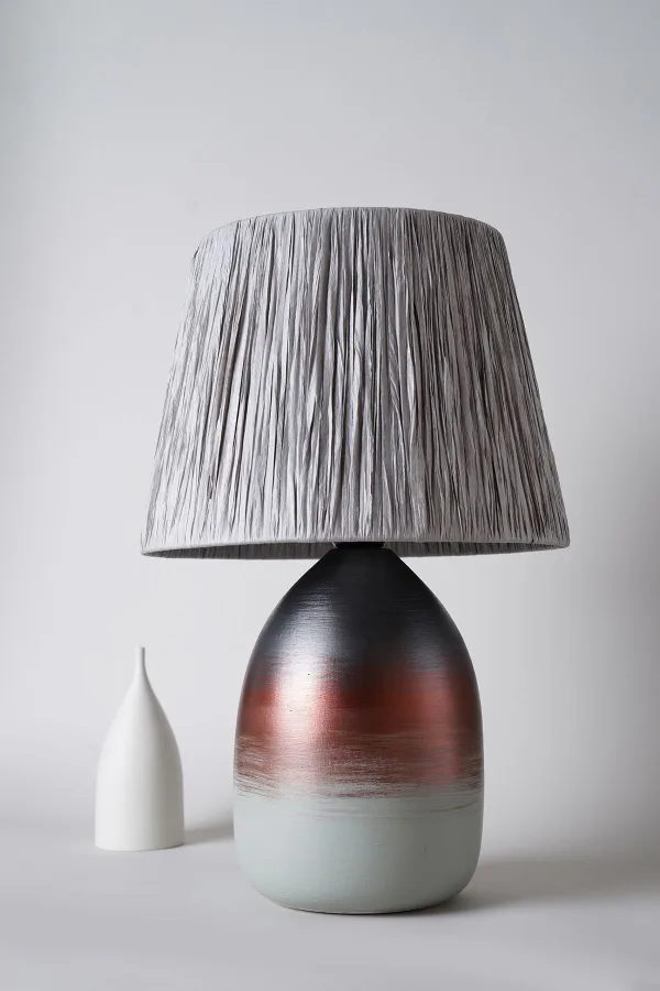 Clown Handmade Ceramic Lampshade Gray - Silver - Narcissus Buy Clown Handmade Ceramic Lampshade Gray - Silver - Narcissus