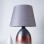 Clown Handmade Ceramic Lampshade Gray - Silver - Narcissus