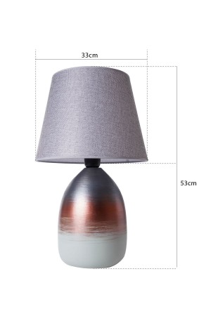 Clown Handmade Ceramic Lampshade Gray - Silver - Narcissus