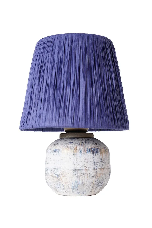 Tissu Handmade Ceramic Lampshade Navy Blue-cream Buy Tissu Handmade Ceramic Lampshade Navy Blue-cream