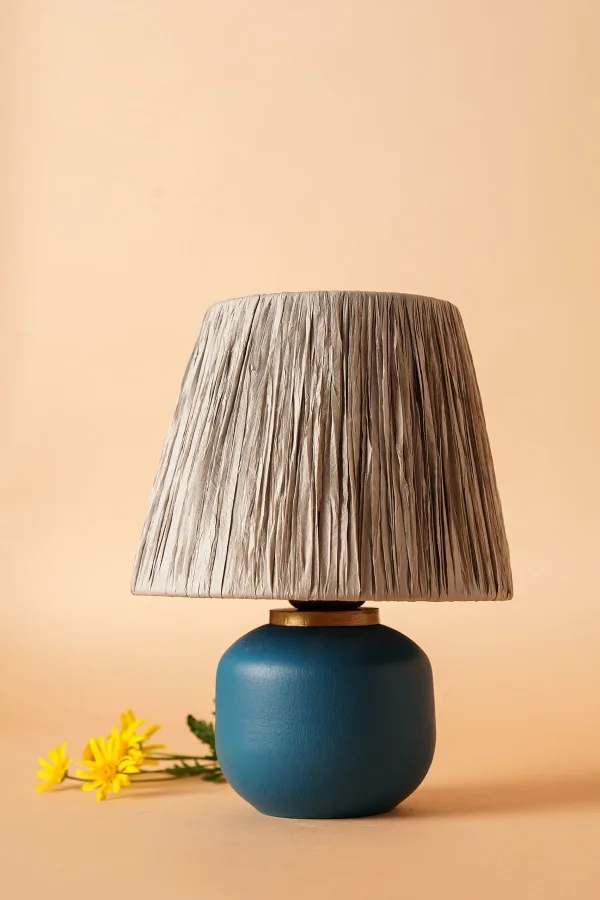 Tournant Handmade Ceramic Lampshade Blue - Grey Buy Tournant Handmade Ceramic Lampshade Blue - Grey