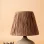 Chemin Handmade Ceramic Lampshade Brown-grey