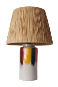 Foudre Handmade Ceramic Lampshade Wicker-yellow-red-green-pink Buy Foudre Handmade Ceramic Lampshade Wicker-yellow-red-green-pink