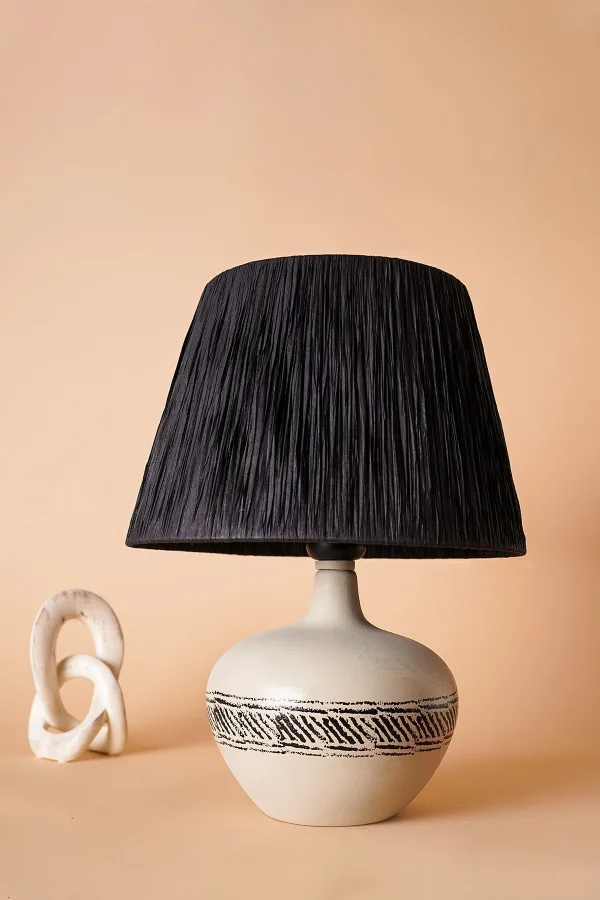 Vert Handmade Ceramic Lampshade Stone Color-black Buy Vert Handmade Ceramic Lampshade Stone Color-black