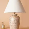 Taper Handmade Ceramic Lampshade White
