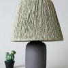 Tunita Ceramic Lampshade Anthracite Grey Green