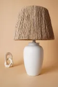 Crochet Handmade Ceramic Lampshade White Wicker Buy Crochet Handmade Ceramic Lampshade White Wicker