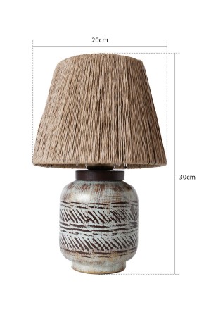 Juin Handmade Ceramic Lampshade Brown
