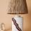 Vierge Handmade Ceramic Lampshade White Wicker