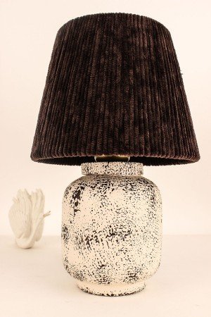 Limaces Ceramic Lampshade Cream Brown