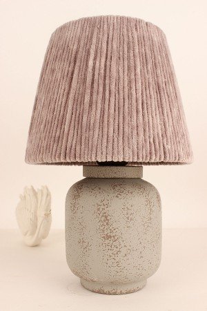 Euphrate Ceramic Lampshade Gray