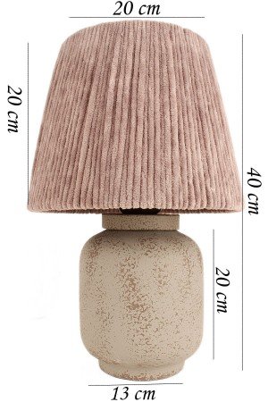 Euphrate Ceramic Lampshade Gray
