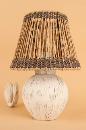 Pauvre Ceramic Lampshade Cream Antique