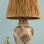 Asie Patterned Ceramic Lampshade Cream