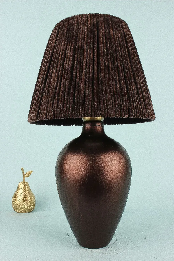 Nana Ceramic Lampshade Brown
