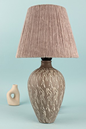 Pion Ceramic Lampshade Gray White
