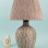 Pion Ceramic Lampshade Gray White