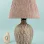 Pion Ceramic Lampshade Gray White