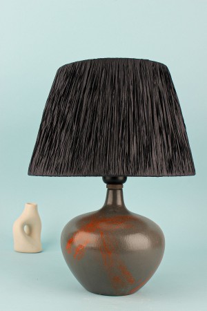 Nimrod Ceramic Lampshade Grey Black