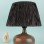 Nimrod Ceramic Lampshade Grey Black