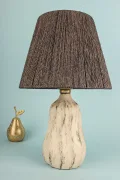 Faire Handmade Ceramic Lampshade Gray