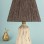 Faire Handmade Ceramic Lampshade Gray