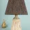 Faire Handmade Ceramic Lampshade Gray