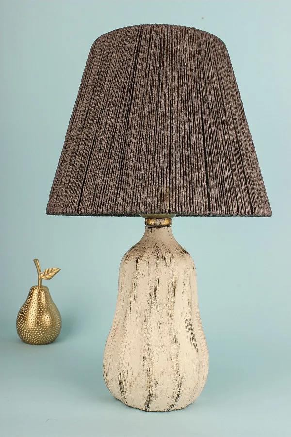 Faire Handmade Ceramic Lampshade Gray