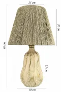 Faire Handmade Ceramic Lampshade Green Buy Faire Handmade Ceramic Lampshade Green