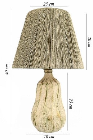 Faire Handmade Ceramic Lampshade Green