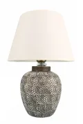 Planate Handmade Ceramic Lampshade Gray White