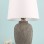 Jouer Handmade Ceramic Lampshade Gray White