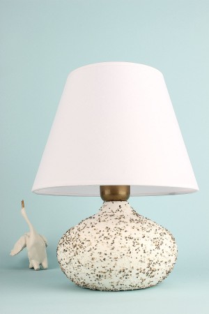 Chasse Handmade Ceramic Lampshade White