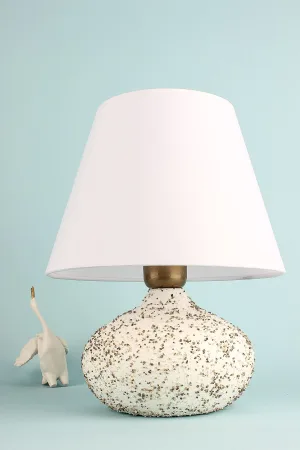 Chasse Handmade Ceramic Lampshade White