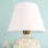 Chasse Handmade Ceramic Lampshade White